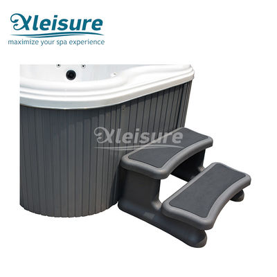 Accessory spa furniture strong safety steps PP material swim plastic spa steps
