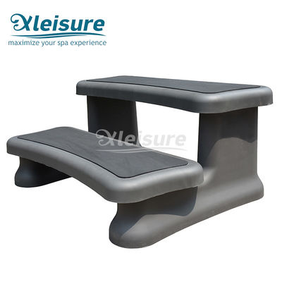 Soft anti-slip tread design provides added safety hot tub side products