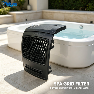 L2114A Grid Spa Filter ABS Material Capacity for Outdoor & Indoor Hot Tub & Pool Water Filtration with Spa Skimmers