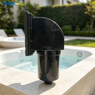L2112 Dual Tank Square Grille ABS Spa Filter 20-50L Outdoor Hot Tub Water Filtration System Pool Factory Direct Supply