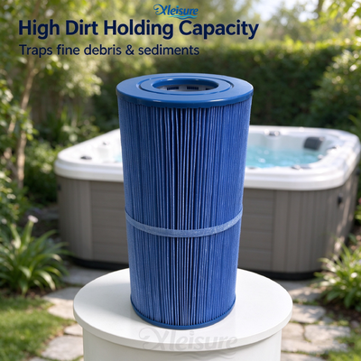 Factory wholesale hot tub spa filter SC861, enhanced pleated media replacement filter, suitable for outdoor spa hot tubs