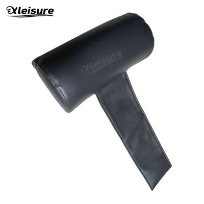 Anpassbares Logo Bewegliches Spa & Whirlpool Kopfstütze Kissen Graues Vinyl Badewanne Zubehör für Ihr Eisbadewanne Zubehör